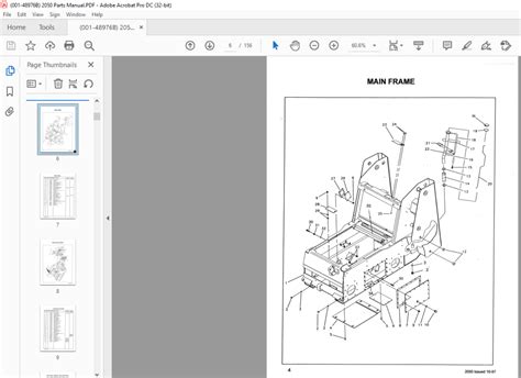 mustang 2050 skid steer wiring diagram|mustang skid steer parts manual.